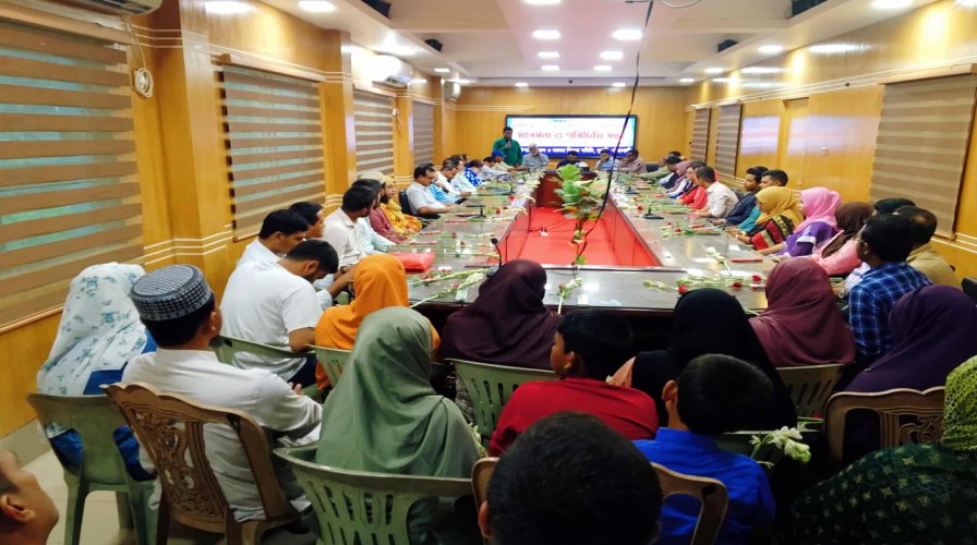 দুমকিতে এনটিআরসি নিয়োগপ্রাপ্ত শিক্ষকদের সংবর্ধনা ও পরিচিতি সভা