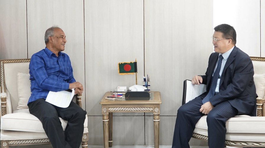 কৃষি উপদেষ্টার সাথে চীনা রাষ্ট্রদূতের সৌজন্য সাক্ষাৎ