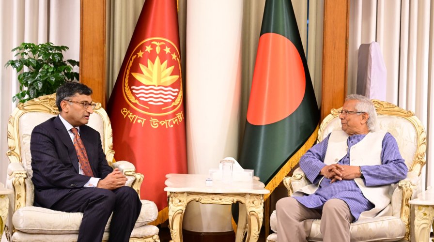 কানাডার ইন্দো-প্যাসিফিক বাণিজ্য প্রতিনিধির সাথে বৈঠকে বিনিয়োগ সম্পর্ক শক্তিশালী করার আহ্বান জানিয়েছেন প্রধান উপদেষ্টা