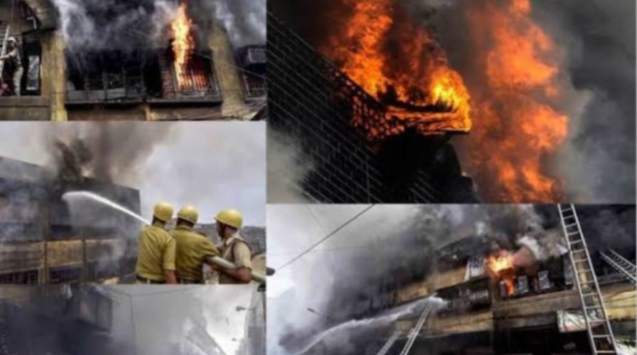 আজ ভোরে  বড়বাজারে ভয়াবহ অগ্নিকাণ্ড, এই ঘটনায় মৃত্যু ১৪