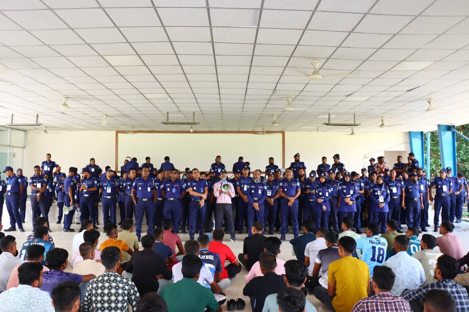 রংপুর জেলায় কনস্টেবল পদে নিয়োগ পরীক্ষার প্রথম দিনের কার্যক্রম সম্পন্ন