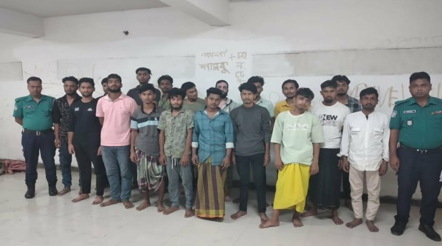 মোহাম্মদপুর থানা পুলিশের বিশেষ অভিযানে বিভিন্ন অপরাধে জড়িত ২০ জন গ্রেফতার