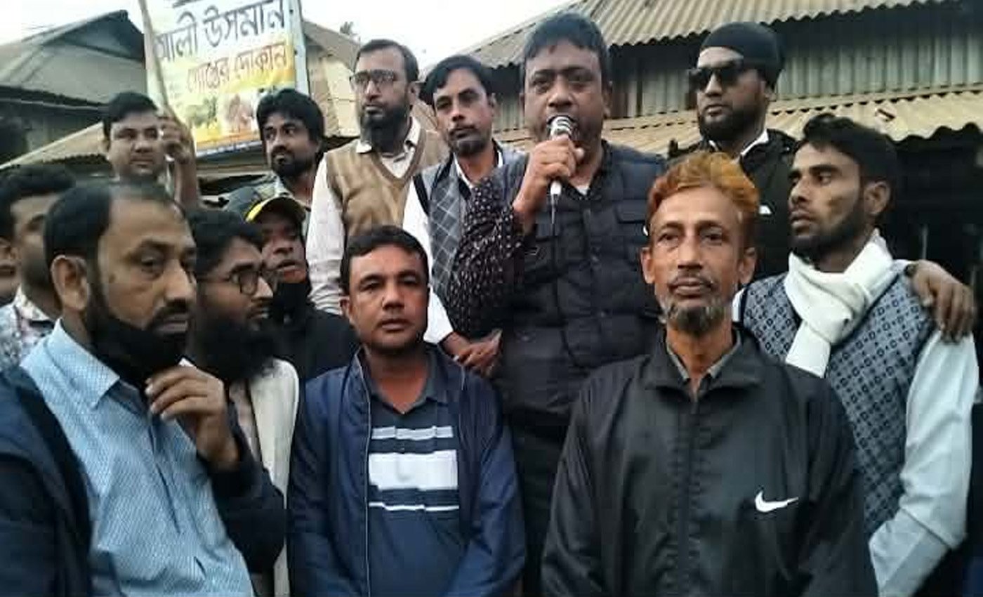 মধ্যনগরের মহিষখলায় বিএনপির মিছিল ও প্রচারণা: কামরুজ্জামান কামরুলের পক্ষে ব্যাপক জনসমাগম