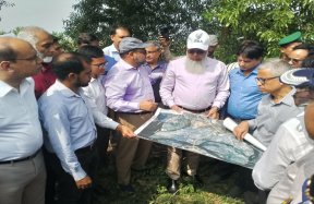২০২৬ সালে শুরু হচ্ছে মেঘনা–ধনাগোদা সেতুর কাজ: সেতু সচিবের প্রকল্প এলাকা পরিদর্শন