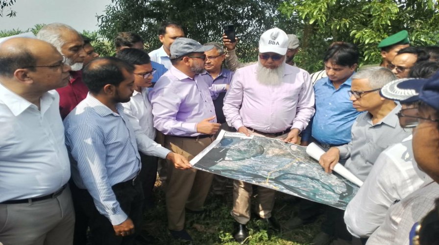 ২০২৬ সালে শুরু হচ্ছে মেঘনা–ধনাগোদা সেতুর কাজ: সেতু সচিবের প্রকল্প এলাকা পরিদর্শন