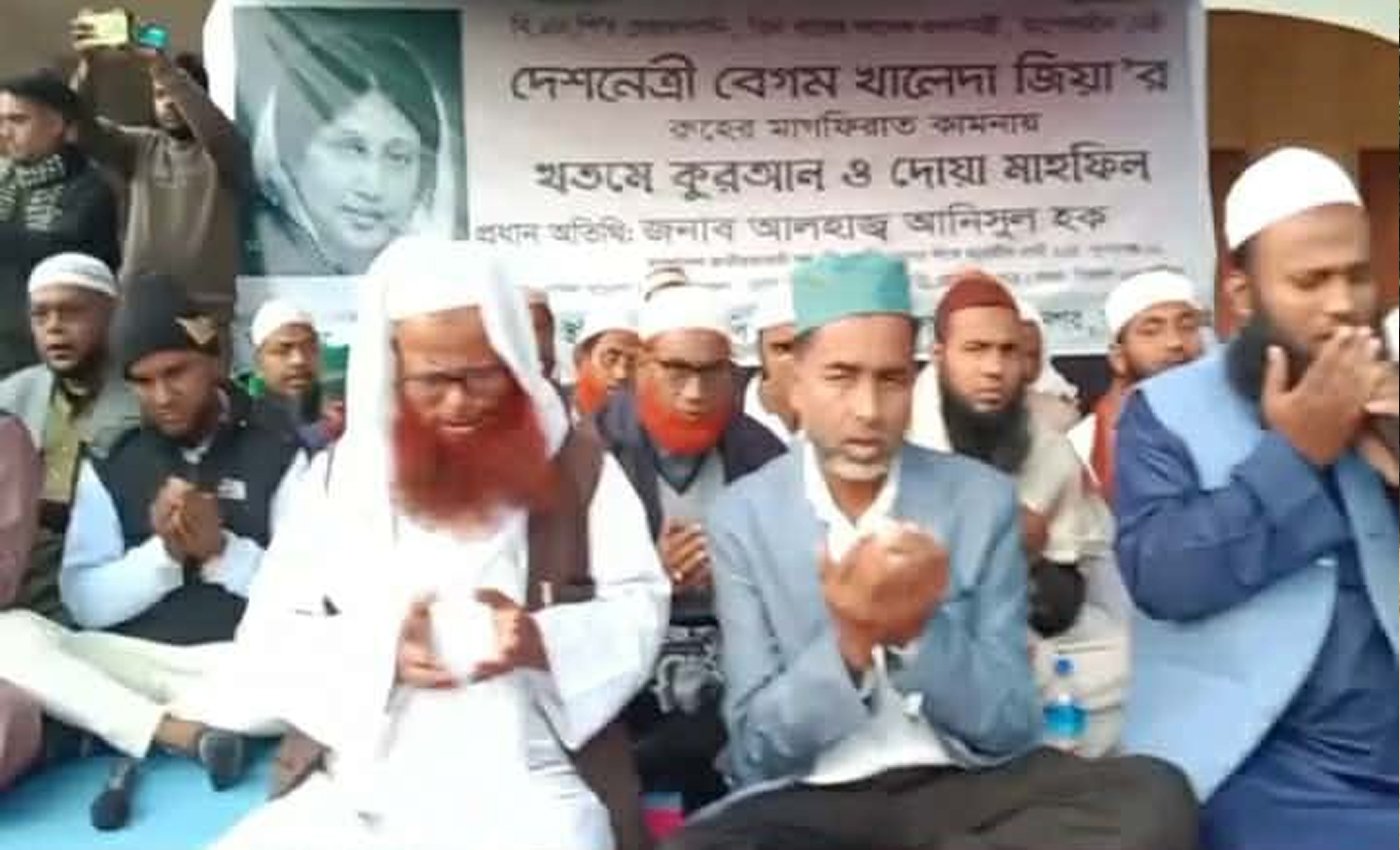 সুনামগঞ্জের বিভিন্ন হাওরে পুরোপুরি বাধেঁর কাজ শুরু না করায় সংবাদ সম্মেলন অনুষ্ঠিত