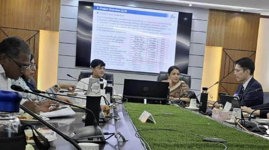 হাওরের বাঁধ সুরক্ষা প্রকল্প নিয়ে জাইকার সাথে আলোচনা চূড়ান্ত পর্যায়ে