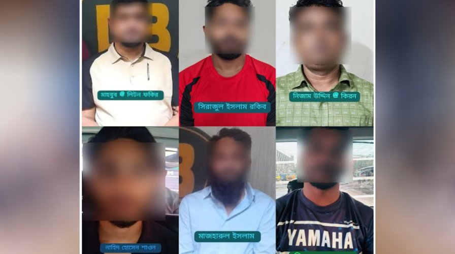 রাজধানীতে ঝটিকা মিছিলে অংশগ্রহণকারী ৬ নেতাকর্মী গ্রেফতার