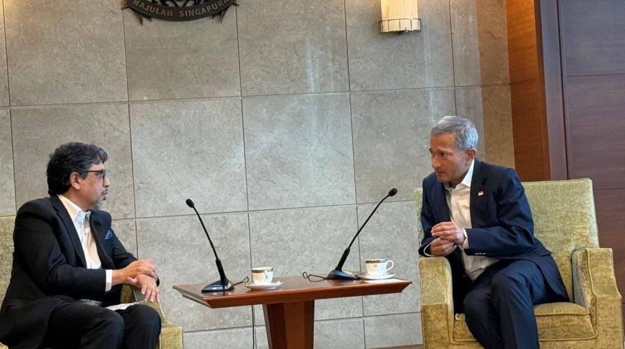 বাংলাদেশের পররাষ্ট্র সচিব সিঙ্গাপুরের পররাষ্ট্রমন্ত্রীর সঙ্গে সাক্ষাৎ করেছেন