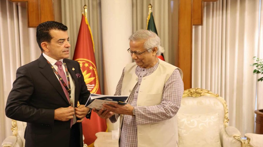 আইসেস্কোর মহাপরিচালকের প্রধান উপদেষ্টা অধ্যাপক ইউনূসের সঙ্গে সৌজন্য সাক্ষাৎ