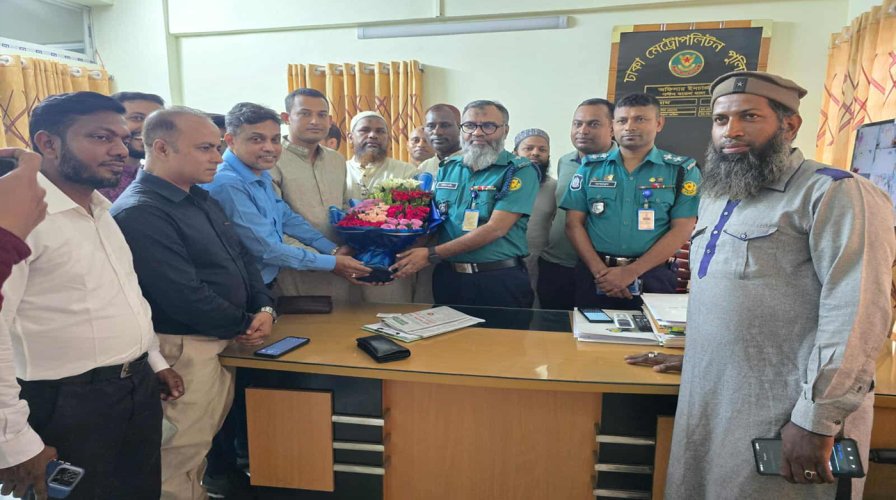 রমনা ও পল্টন থানার ওসির সাথে আমজনগন পার্টির নের্তৃবৃন্দের সৌজন্য সাক্ষাত