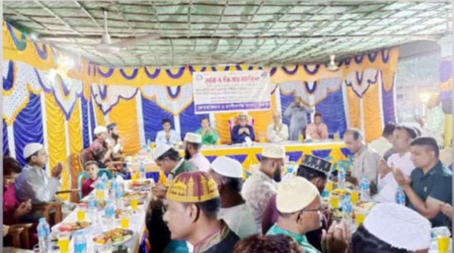 নওগাঁর রাণীনগরে থানা পুলিশের ইফতার মাহফিল অনুষ্ঠিত