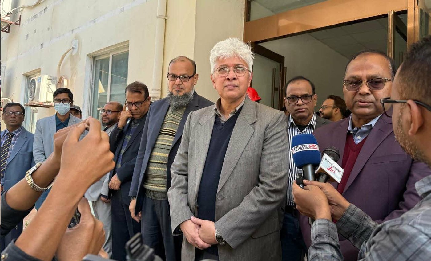 ছাতক সিমেন্ট কোম্পানির দ্রুত উৎপাদন কার্যক্রম পুনরায় শুরু হবে'- শিল্প উপদেষ্টা আদিলুর রহমান খান