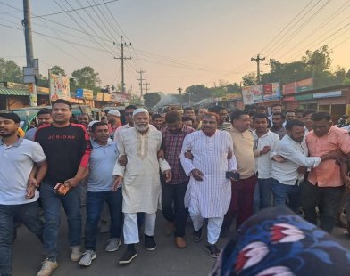 বকশীগঞ্জে বিএনপির বিক্ষোভ মিছিল ও সমাবেশ, আওয়ামী লীগের সন্ত্রাসের প্রতিবাদ