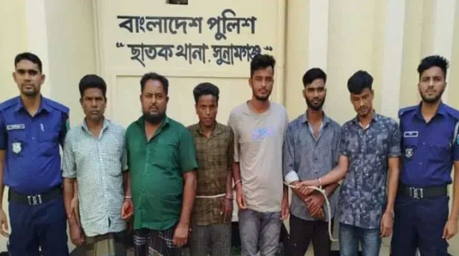 ছাতকে দুই গ্রামবাসীর সংঘর্ষে আহত - ১০ থানায় মামলা, গ্রেফতার- ৬ জন