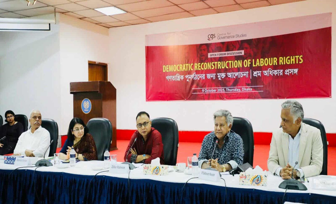 শ্রমিকদের অধিকার ও কল্যাণে সংস্কারমূলক পদক্ষেপ চালু — উপদেষ্টা ড. এম. সাখাওয়াত হোসেন