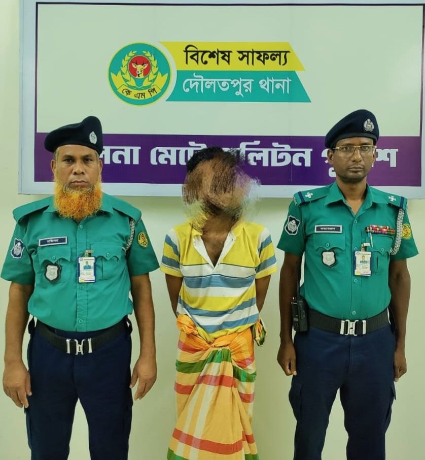 খুলনায় সাজাপ্রাপ্ত আসামী গ্রেফতার