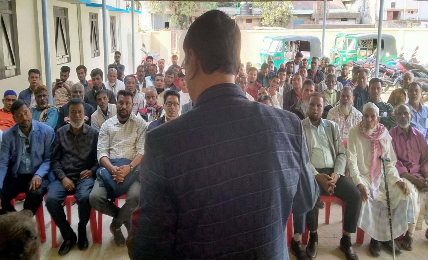 সবাইকে ঐক্যবদ্ধ হয়ে ধানের শীষ প্রতিক-কে বিজয়ী করার লক্ষে  কাজ করতে হবে - কলিম উদ্দিন আহমেদ মিলন