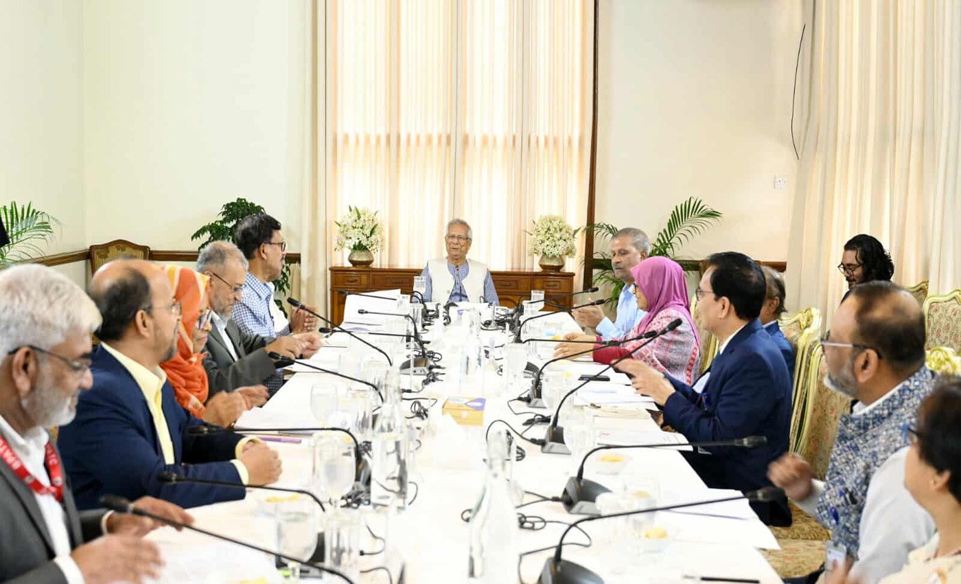 প্রধান উপদেষ্টার সভাপতিত্বে জাতীয় প্রশিক্ষণ কাউন্সিলের নবম সভা অনুষ্ঠিত