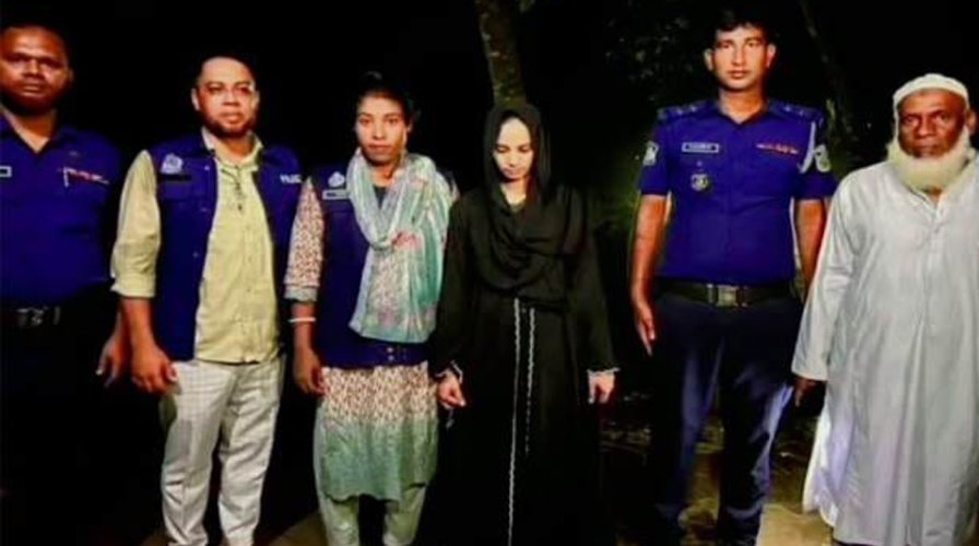 জামালপুরে অপহরনের ৯ ঘন্টার মধ্যে নারী উদ্ধার।