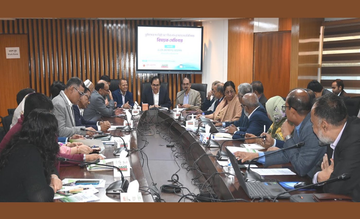 সাধারণ মানুষের সচেতনতাই ডিজিটাল ভূসেবার সফলতা - সিনিয়র সচিব