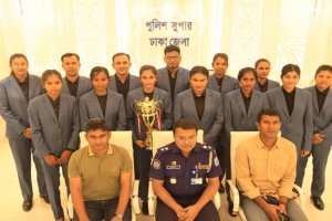 বাংলাদেশ পুলিশ নারী ভলিবল দল ২৫ তম জাতীয় প্রতিযোগিতায় চ্যাম্পিয়ন