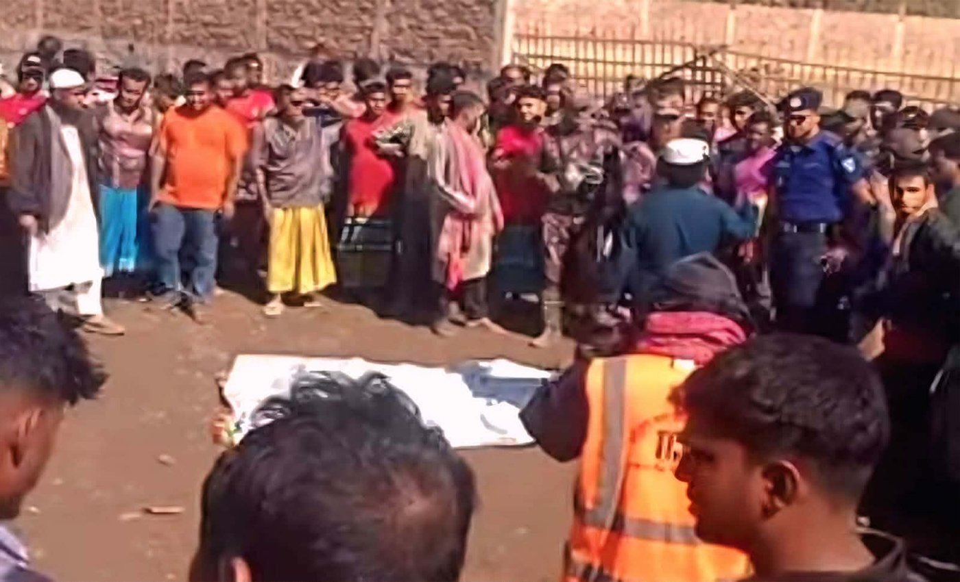 তাহিরপুরে ভারতীয় কয়লাবাহী ট্রাকের চাপায় যুবকের মৃত্যু