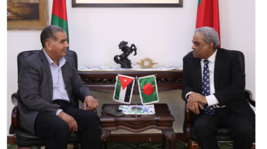 জর্ডানের সাথে বাংলাদেশের গভীর সম্পর্ক তুলে ধরেন রাষ্ট্রদূত এবং ফিলিস্তিনের প্রতি সমর্থন পুনর্ব্যক্ত করেন