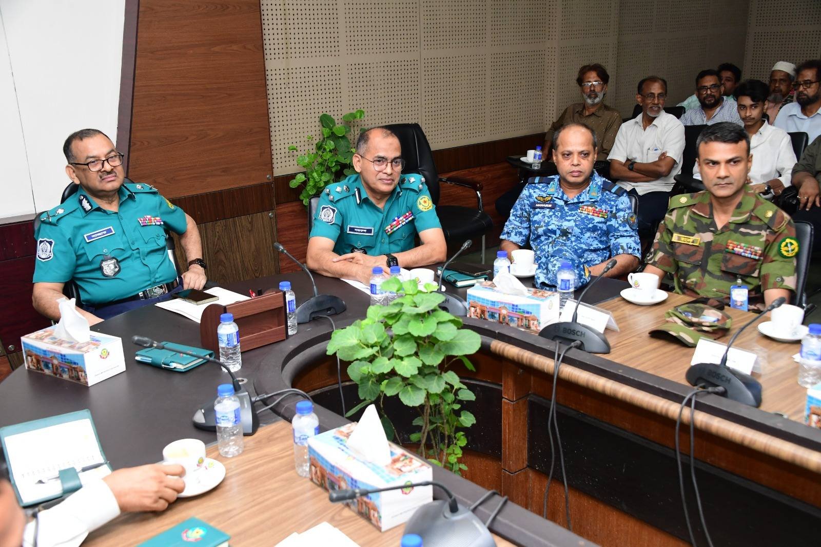আসন্ন পবিত্র আশুরা উপলক্ষে ডিএমপির নিরাপত্তা বিষয়ক সমন্বয় সভা অনুষ্ঠিত*