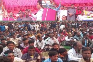 “চলো জি ভাই, হাঁরঘে পদ্মা বাঁচাই” শ্লোগান নিয়ে গোমস্তাপুরে বিএনপির বিশাল সমাবেশ