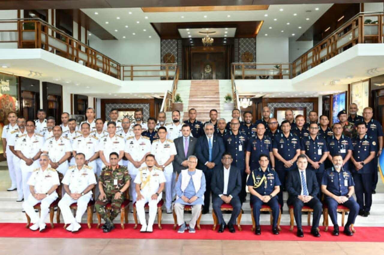 নৌবাহিনী ও বিমান বাহিনী নির্বাচনী পর্ষদ-২০২৫ এর উদ্বোধন করলেন । প্রধান উপদেষ্টা ড. মুহাম্মদ ইউনূস