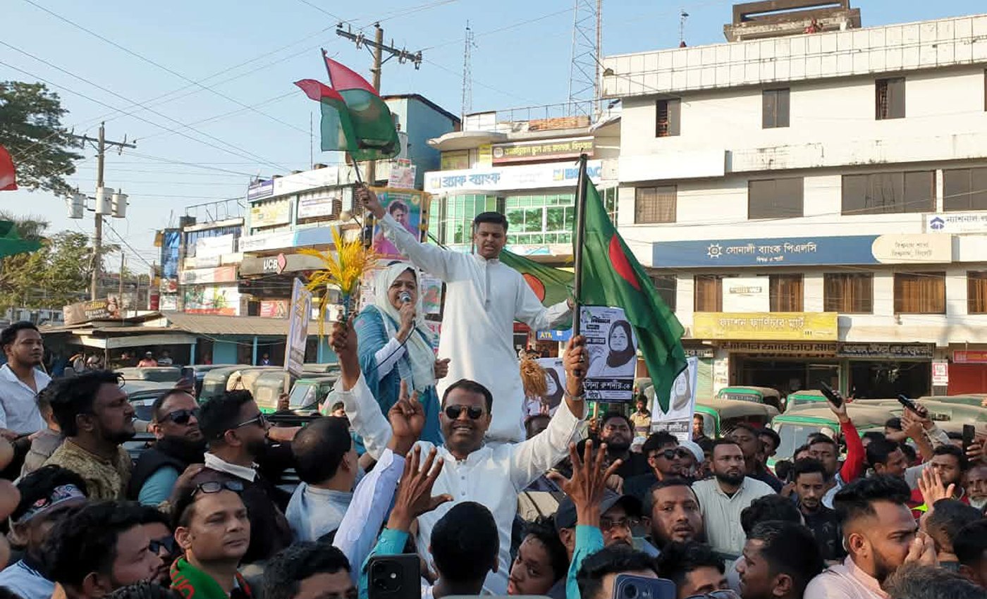 ধানের শীষ বিজয়ী হলে, তা হবে জনগণের বিজয় -ইলিয়াসপত্নী লুনা