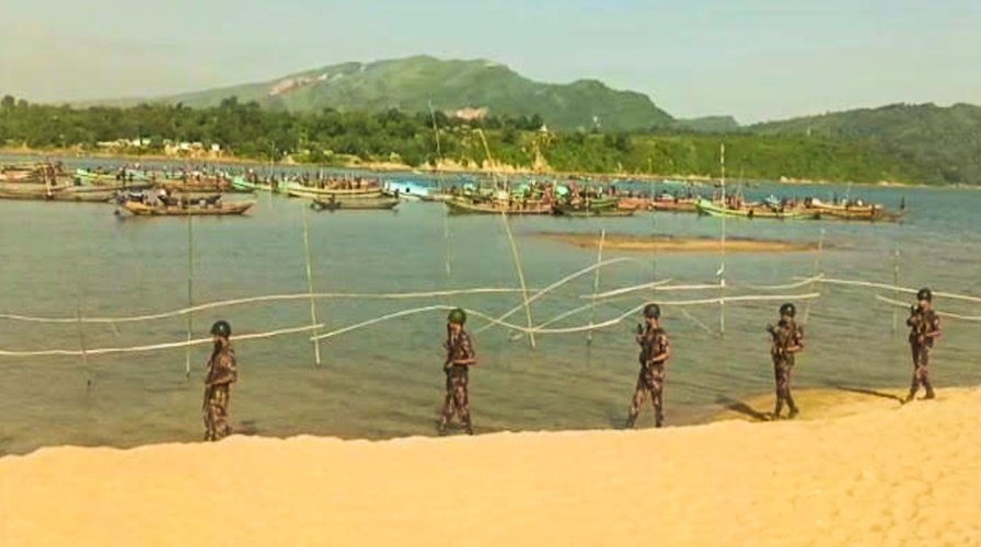 যাদুকাটা নদীতে বিজিবি–প্রশাসনের অভিযানে বন্ধ অবৈধ বালু উত্তোলন, স্বস্তিতে নদীতীরের মানুষ