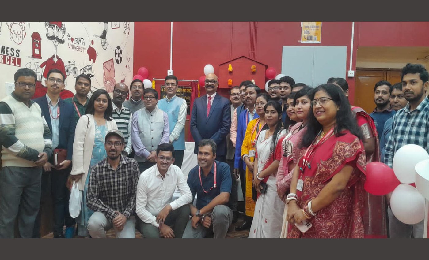 কলকাতা বিশ্ববিদ্যালয়ের ক্যাম্পাসে, এন-জেন (নেক্সট জেনারেশন) পোস্ট অফিসের শুভ সূচনা হলো।