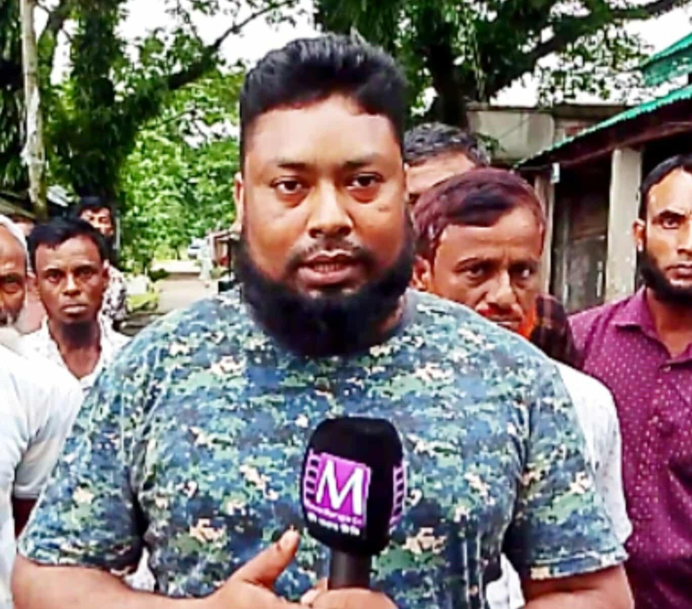 ধর্মপাশায় স্থানীয়  সাংবাদিক সাইফুল ইসলামকে  প্রাণনাশের হুমকি