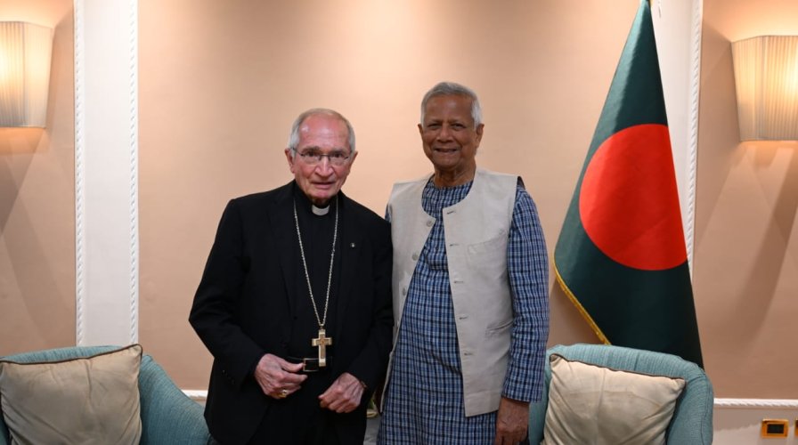 উরুগুয়ের পররাষ্ট্রমন্ত্রী রোমে বাংলাদেশের প্রধান উপদেষ্টার সাথে সাক্ষাৎ করেন।