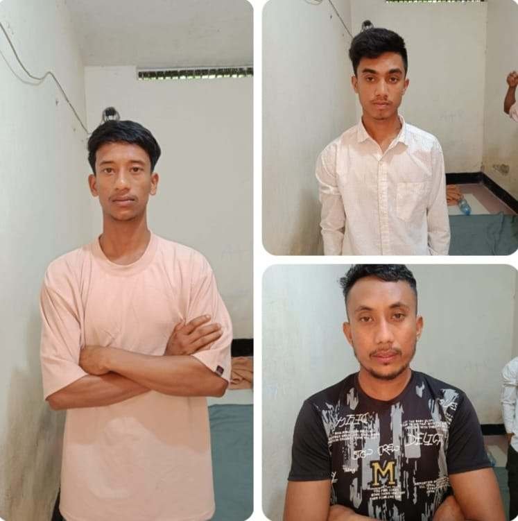 তাহিরপুরে পুলিশের বিশেষ অভিযানে ইভটিজিং মামলার ৩ আসামি আটক