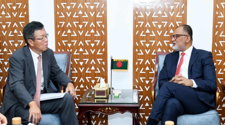 বাণিজ্য উপদেষ্টার সাথে জাপানের রাষ্ট্রদূত এর বৈঠক