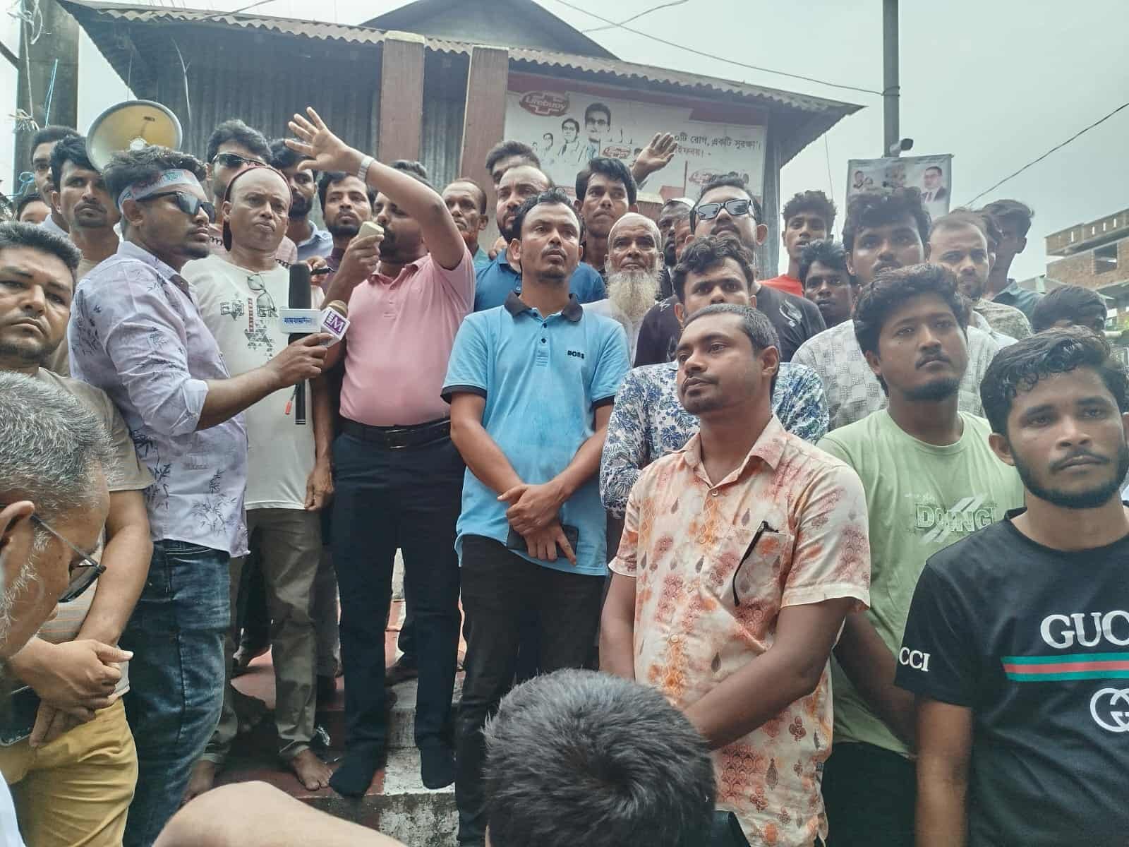 সুনামগঞ্জ ১ আসন বিএনপি মনোনয়ন প্রত্যাশী মোঃ নিজাম উদ্দিন নিজাম এর পথসভা।