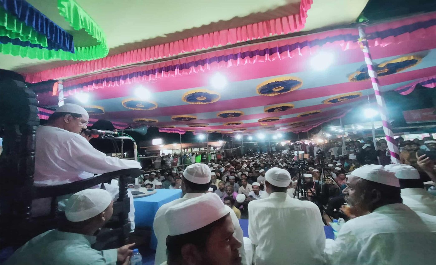 মোস্তাক গাজীনগরীর হত্যার ন্যায়বিচার দাবী চরমোনাই পীরের