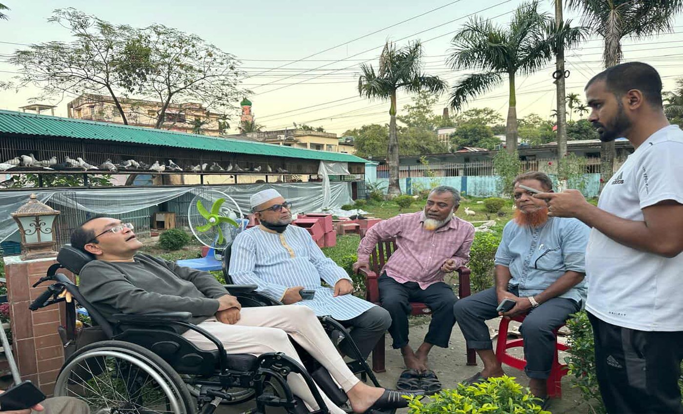 মতবিনিময় সভায় মরহুম সুনু মিয়া চৌধুরী প্রাথমিক বিদ্যালয়ের প্রতিষ্ঠাতা খোকন চৌধুরী