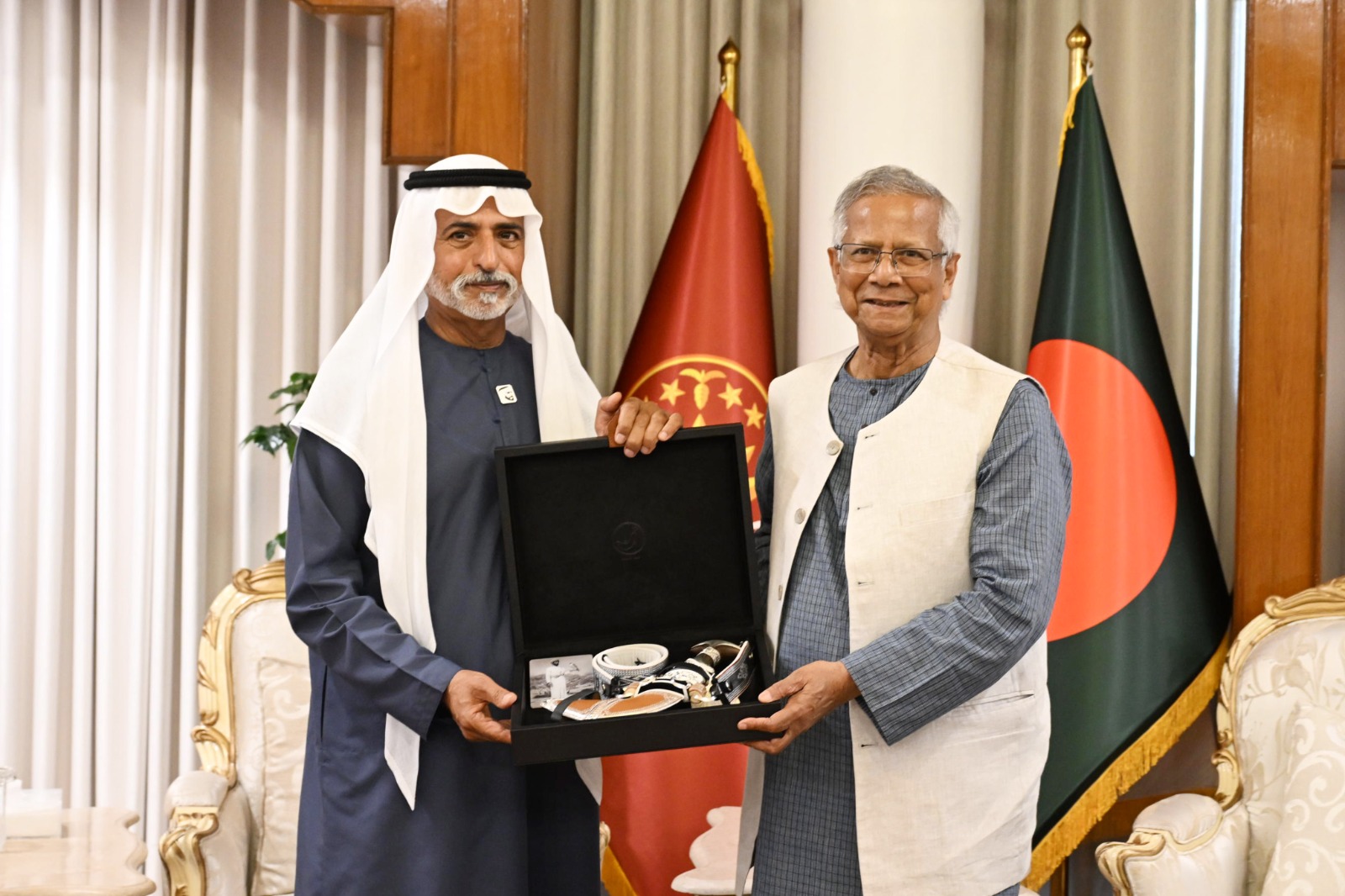 উচ্চ পর্যায়ের সংযুক্ত আরব আমিরাতের প্রতিনিধিরা বাংলাদেশ সফর করেছেন