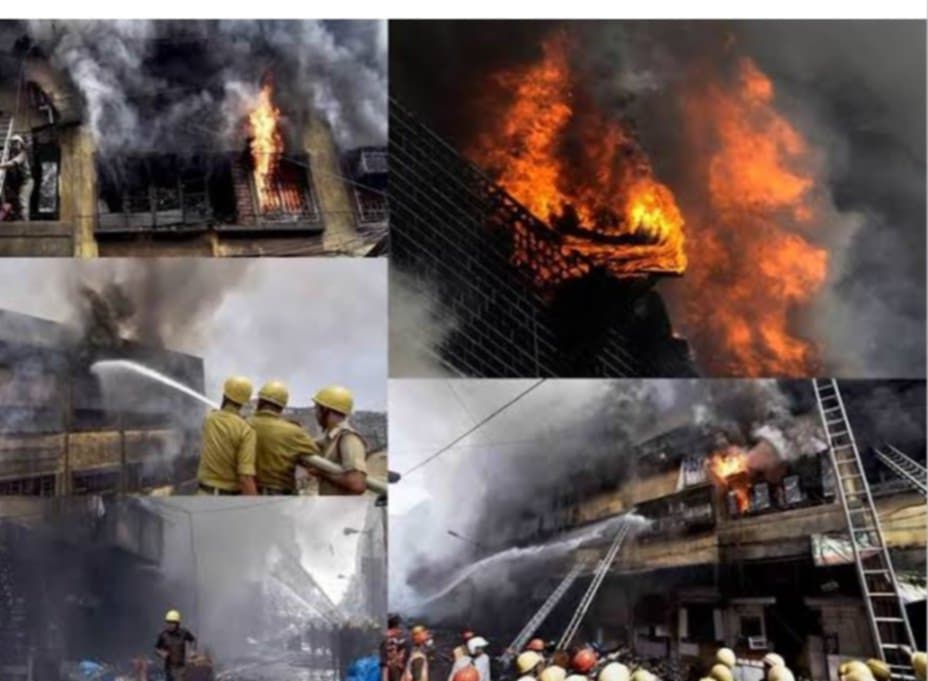 আজ ভোরে  বড়বাজারে ভয়াবহ অগ্নিকাণ্ড, এই ঘটনায় মৃত্যু ১৪
