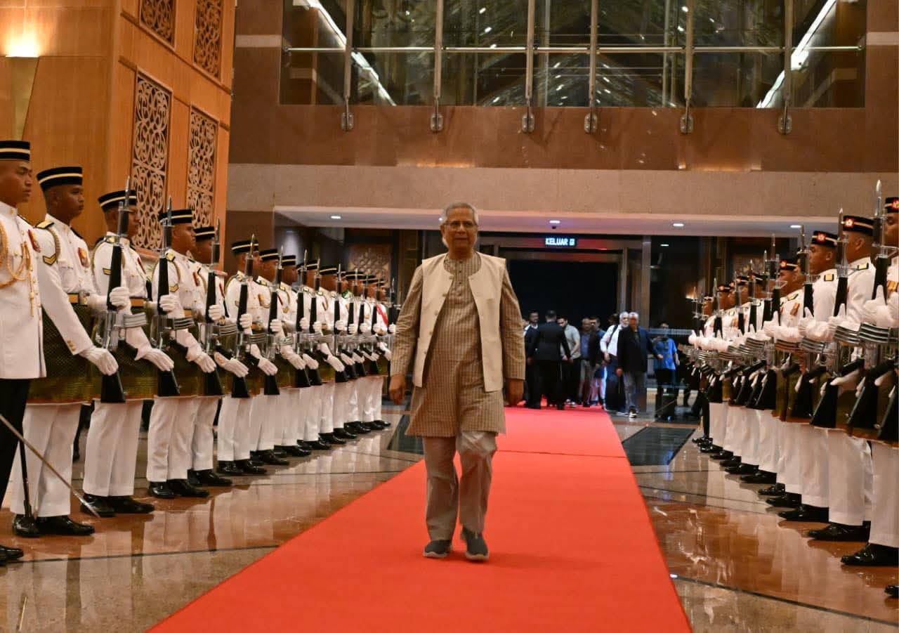 বাংলাদেশের প্রধান উপদেষ্টা আজ মালয়েশিয়ায় সরকারি সফর শুরু করছেন।