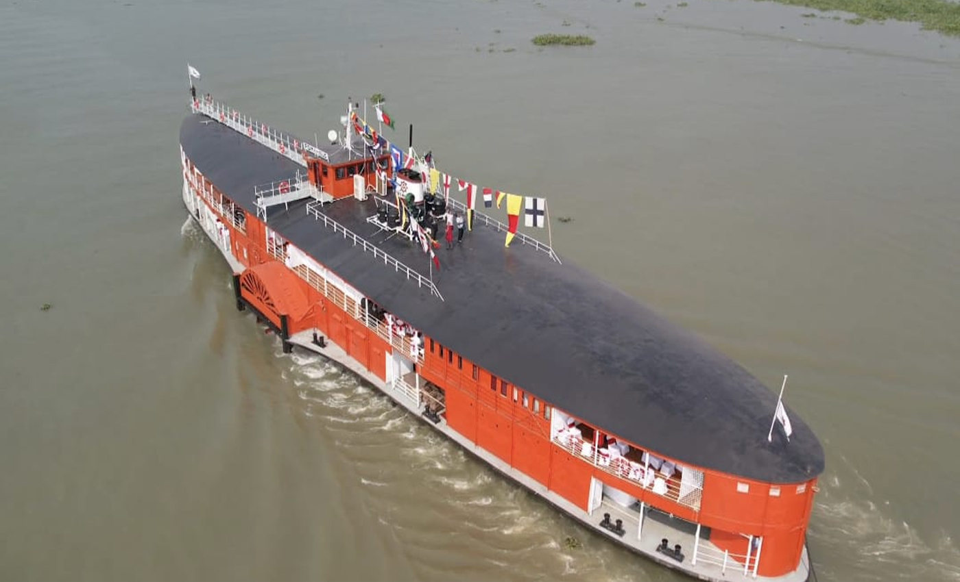 ঢাকা–বরিশাল নৌরুটে শতবর্ষী প্যাডেল স্টিমার ‘পি এস মাহসুদ’ ফের শুরু হচ্ছে যাত্রা