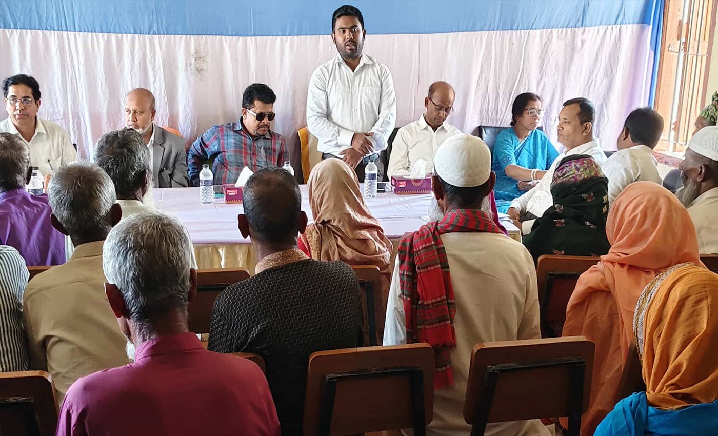 তাহিরপুরে বয়স্কভাতা ভোগীদের ফিঙ্গারপ্রিন্ট যাচাই পরিদর্শন করলেন মহাপরিচালক