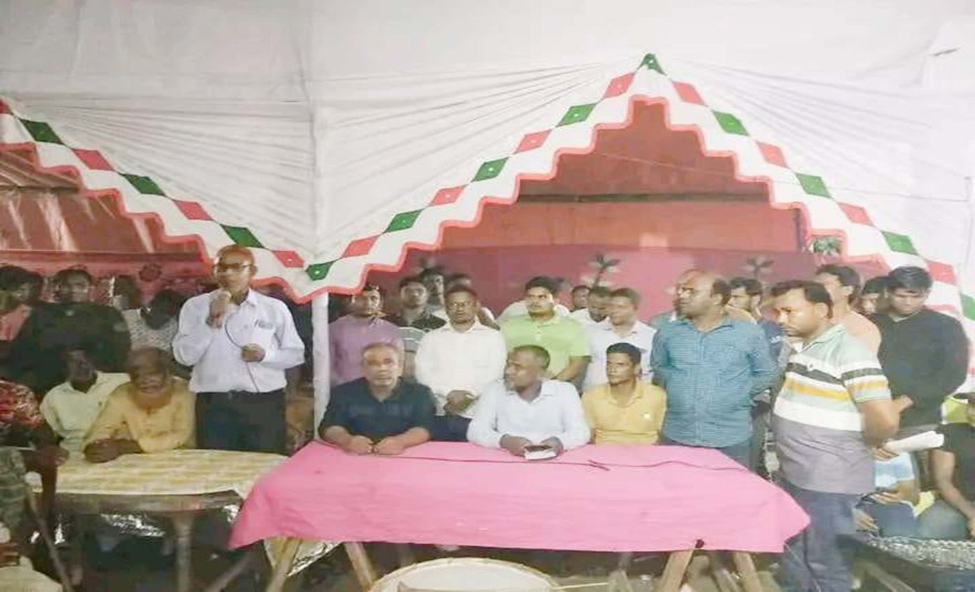 তারাগঞ্জের ৪নং হাড়িয়ার কুঠি ইউনিয়ন বিএনপির পূজা মন্ডব পরিদর্শন।