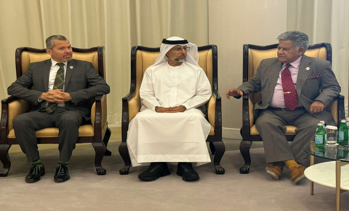 নৌপরিবহন উপদেষ্টা সংযুক্ত আরব আমিরাতের জ্বালানি ও অবকাঠামো মন্ত্রীর সঙ্গে বৈঠক