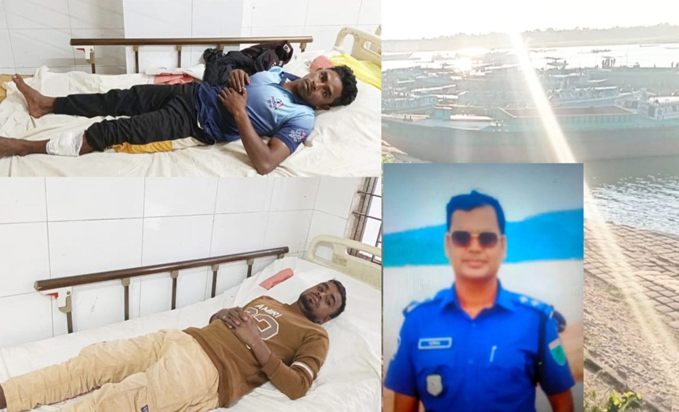 তাহিরপুরে লাউড়েগর বাজারে যাদুকাটা নদীতে বালু উত্তোলন নিয়ে জামাল ও আক্কাস বাহিনীর  সংঘর্ষে আহত ১৫ জন