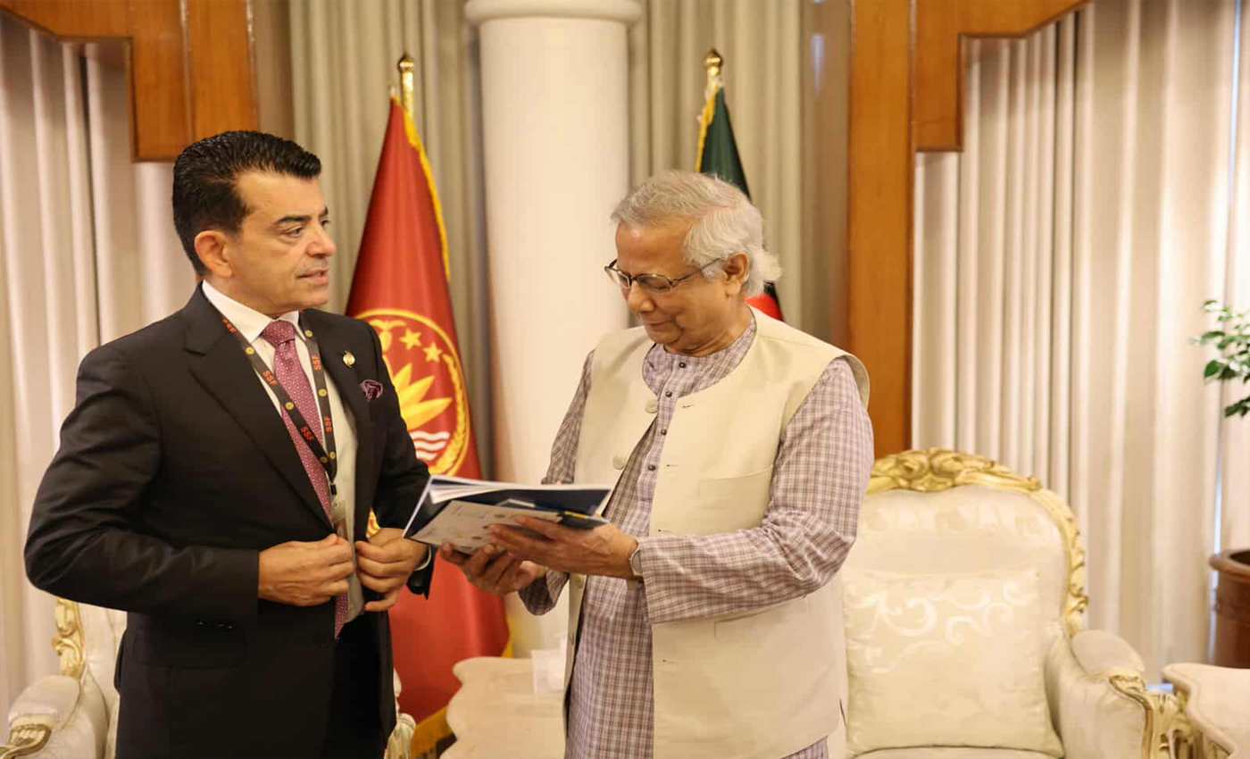 আইসেস্কোর মহাপরিচালকের প্রধান উপদেষ্টা অধ্যাপক ইউনূসের সঙ্গে সৌজন্য সাক্ষাৎ